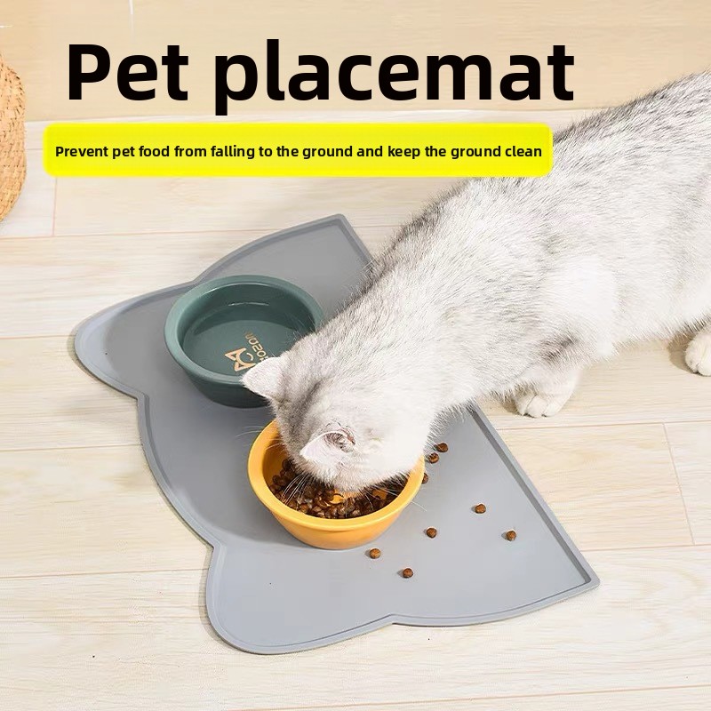 Pet Supplies Plus - Silicone Pet Food Mat Easy To