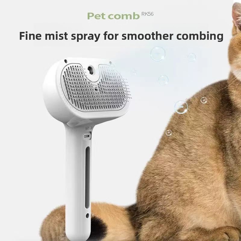 Pet Supplies Dropshipping - Pet Spray Hair Comb Pet Hair