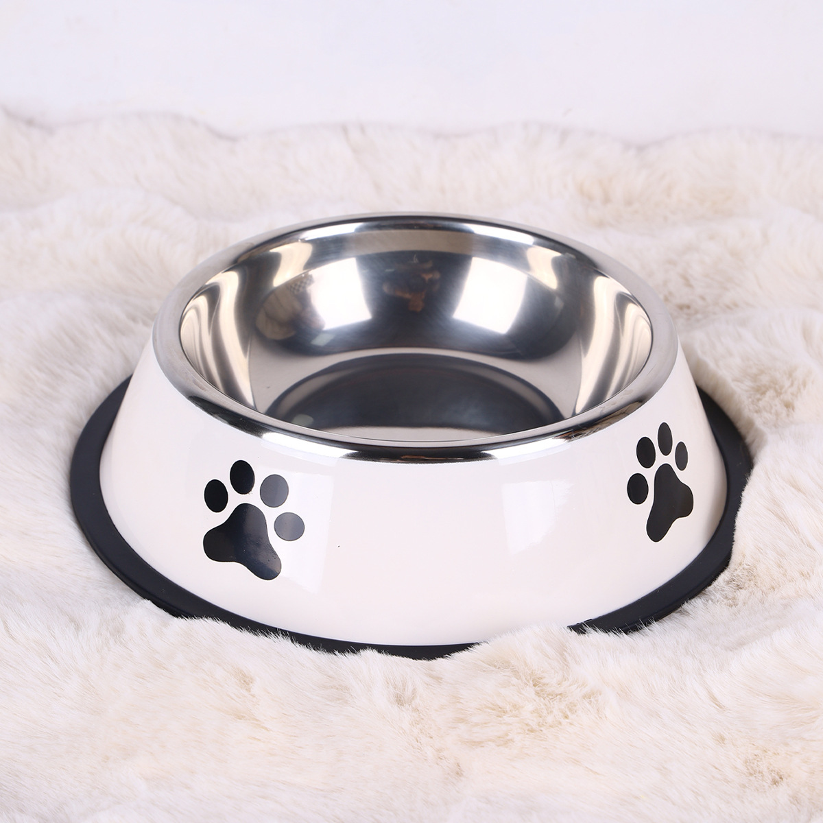 Pet Supplies Plus - Stainless steel large capacity pet bowl