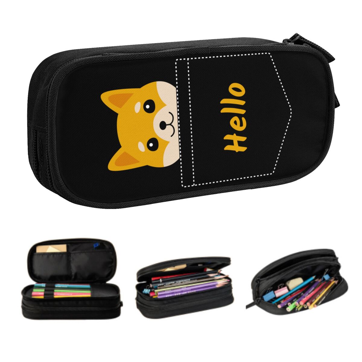 Pet X Supplies & Tack Howell Mi - Custom Hello Cute Shiba Inu In