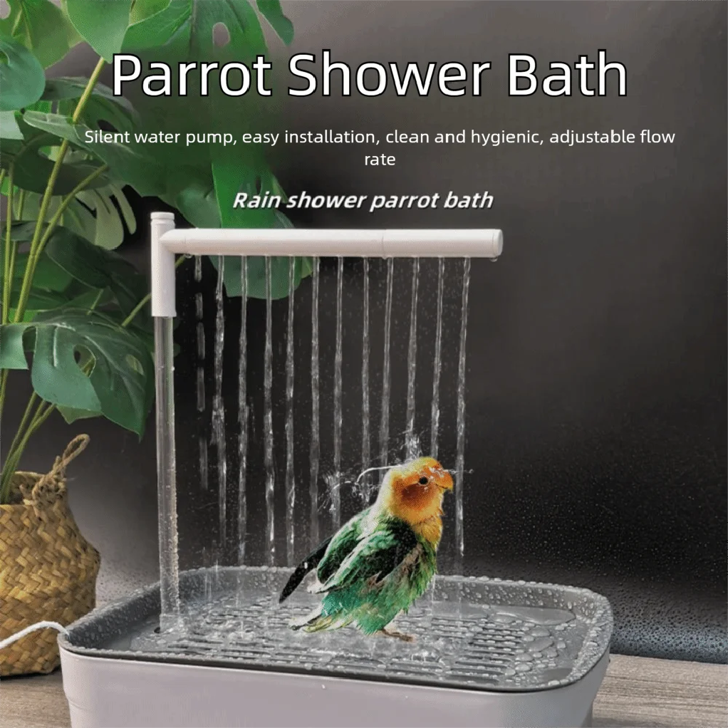 Bird Cage Parrot - High Quality Automatic Parrot Bird Bath