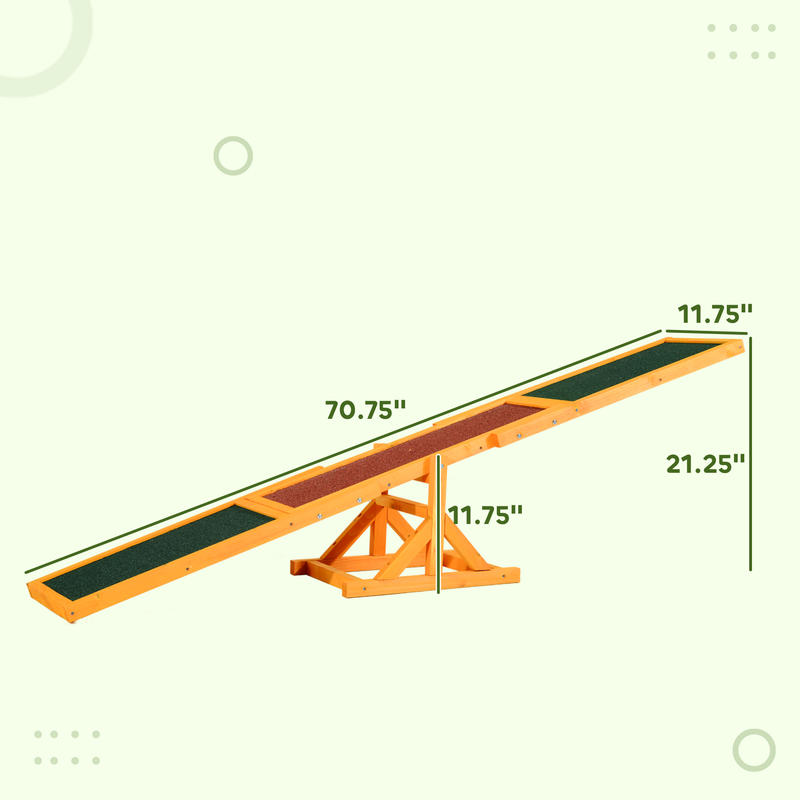 PawHut Wooden Dog Agility Sees - Pet X Supplies & Tack Howell Mi recension och pris