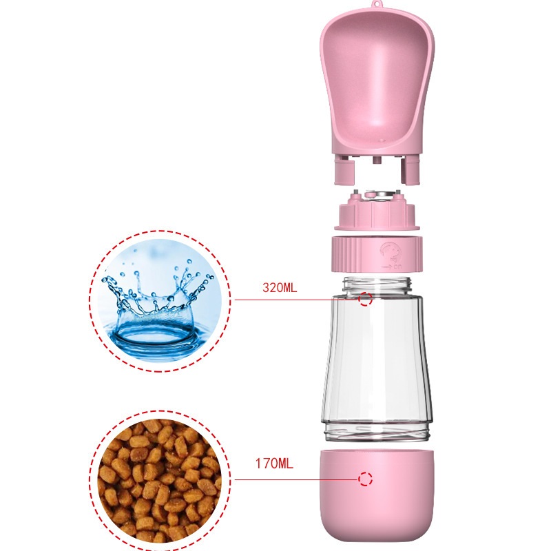 2 In 1 Portable Dog Water Bott - Pet Supplies Plus recension och pris
