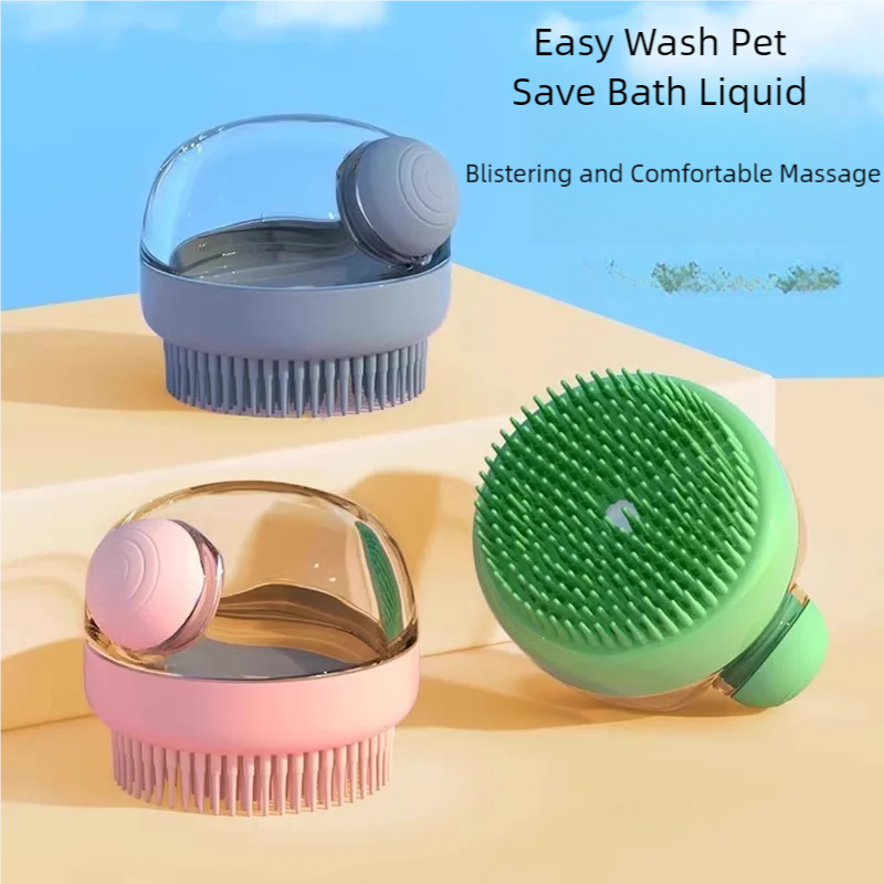 Pet Bathing Brush Soft Silicon - Pet Supplies Dropshipping recension och pris