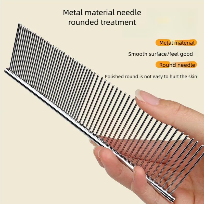 Pet Comb Stainless Steel Long  - Pet Supplies Dropshipping recension och pris