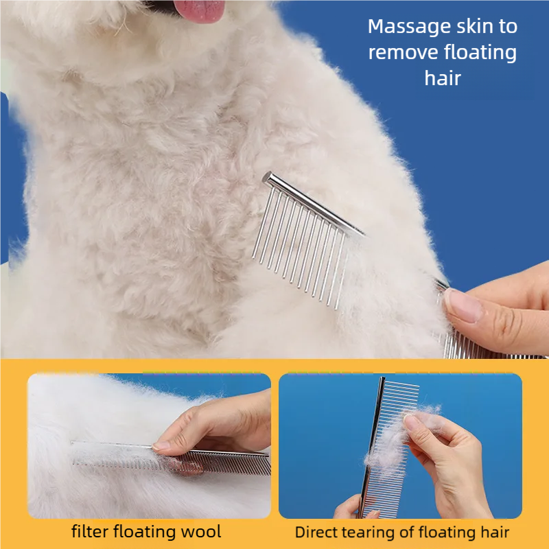 Pet Comb Stainless Steel Long  - Pet Supplies Dropshipping recension och pris