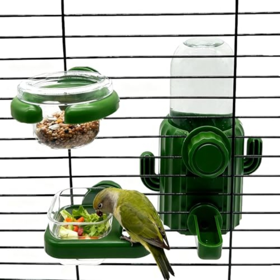 Bird Water Dispenser Automatic - Bird Cage Parrot recension och pris