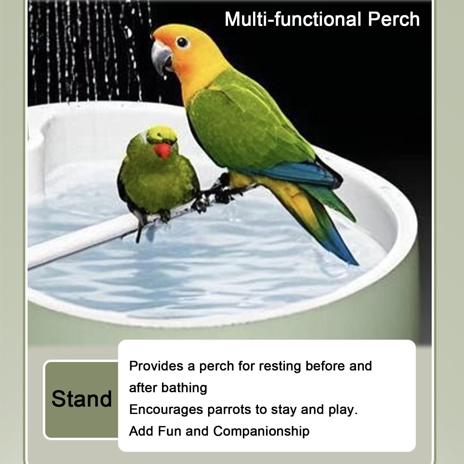 Pet Parrot USB Powered Bathtub - Bird Cage Parrot recension och pris