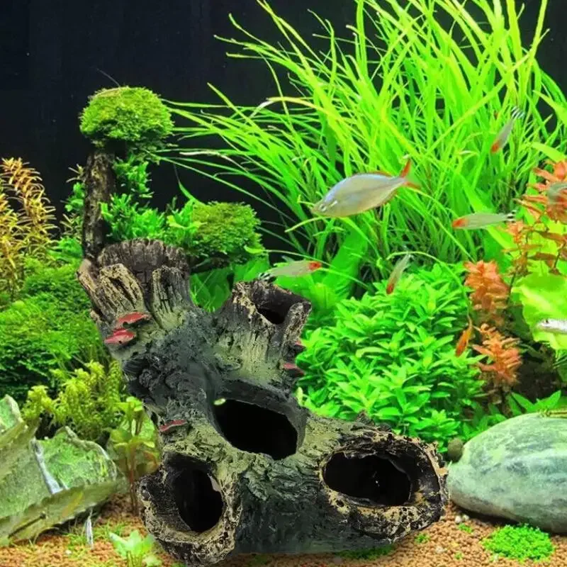 Resin Rockery Fish Tank Landsc - Pet Supplies Fish recension och pris