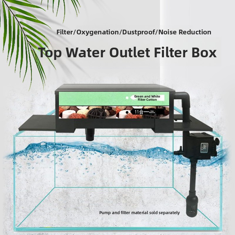 Covered Filter Box Aquarium To - Pet Supplies Dropshipping recension och pris