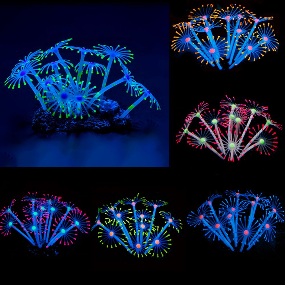 1Pc Silicone Glowing Artificia - Pet Supplies Fish recension och pris