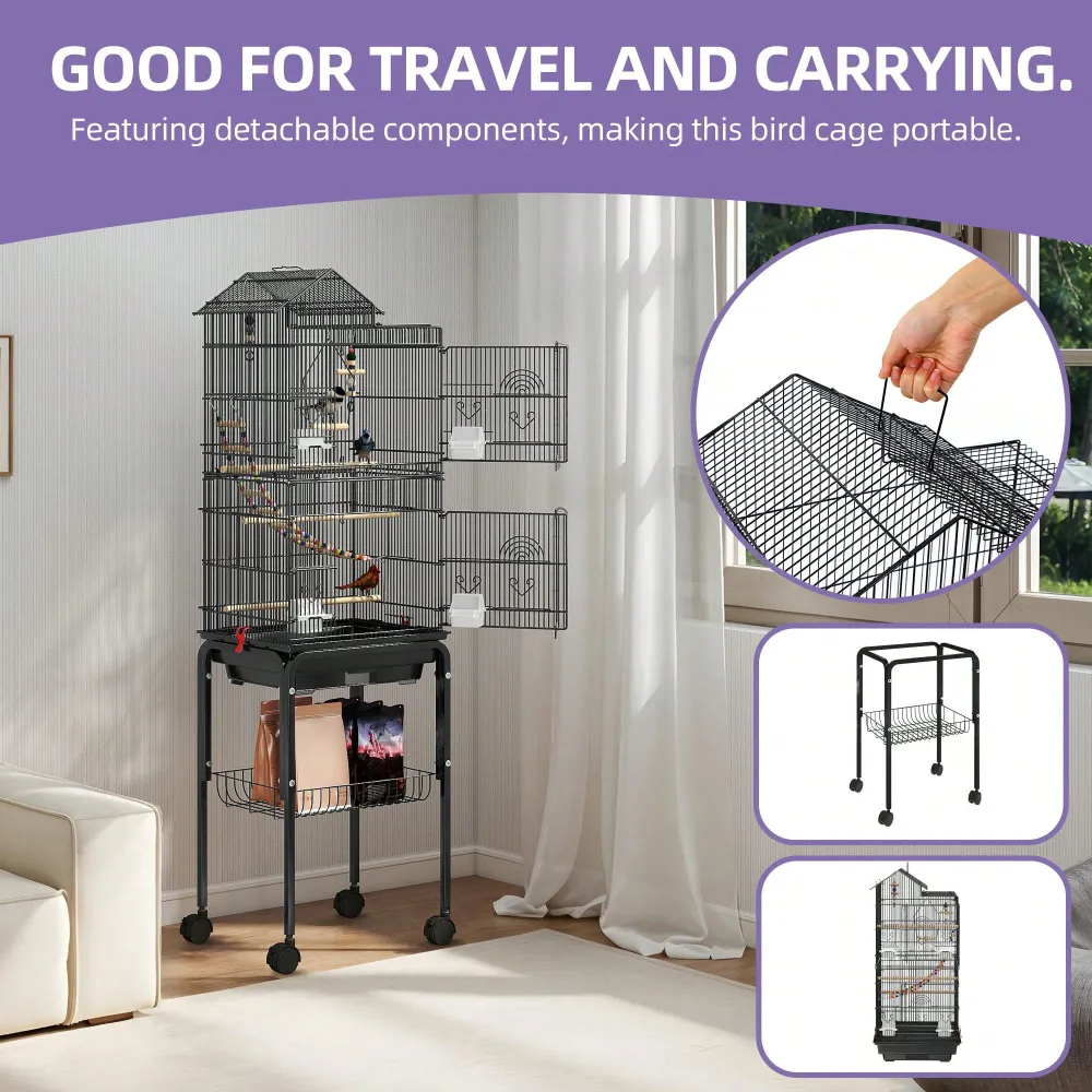 62Inch Large Metal Flight Bird - Bird Cage Parrot recension och pris