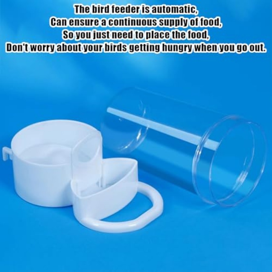 Automatic Bird Feeder and Wate - Bird Cage Parrot recension och pris