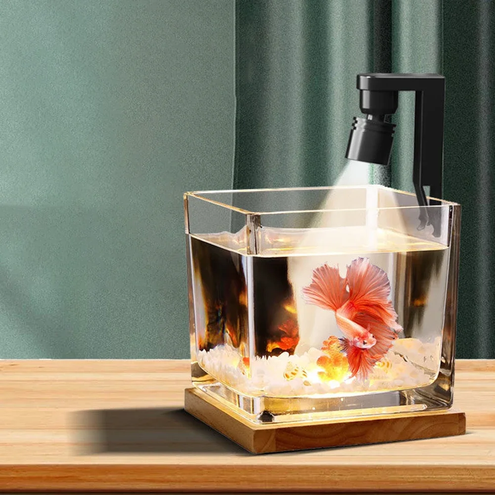 Mini Aquarium Light Clip Clamp - Pet Supplies Fish recension och pris