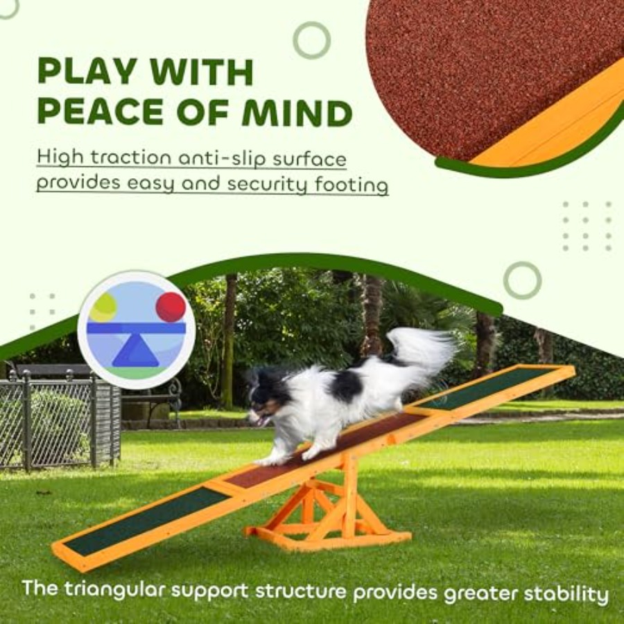 Wooden Dog Agility Seesaw for  - Pet X Supplies & Tack Howell Mi recension och pris