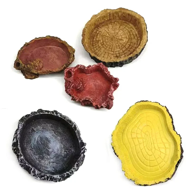 Pet Reptile Feeder Bowl Resin  - Pet Supplies Fish recension och pris