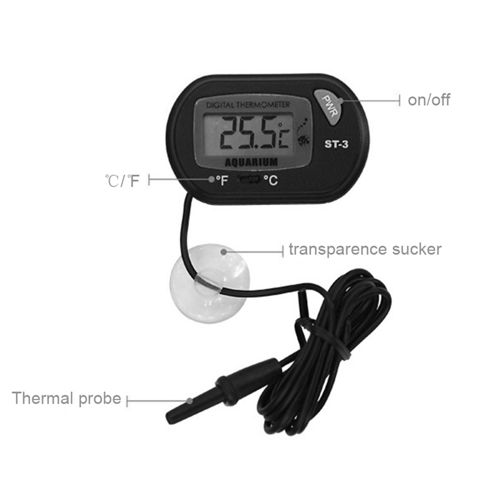 Aquarium Thermometer Suction C - Pet Supplies Fish recension och pris