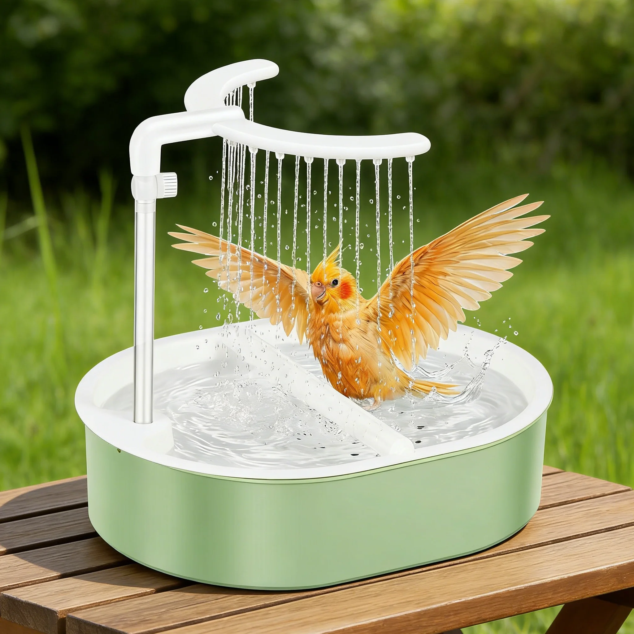 Bird Automatic Shower Parrot P - Bird Cage Parrot recension och pris