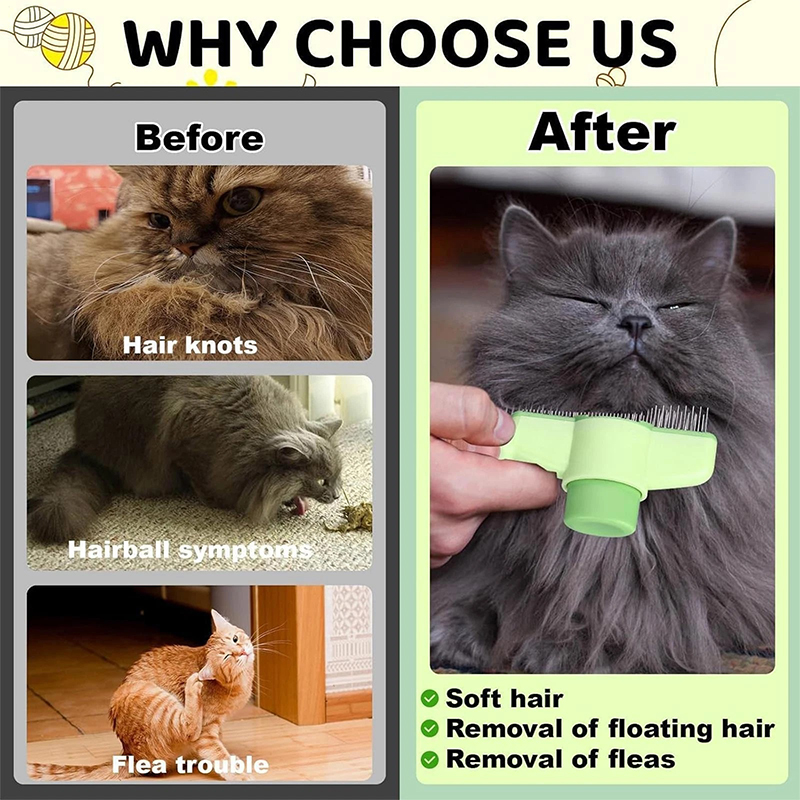 Dogs Cats Hair Knot Comb One B - Pet Supplies Dropshipping recension och pris