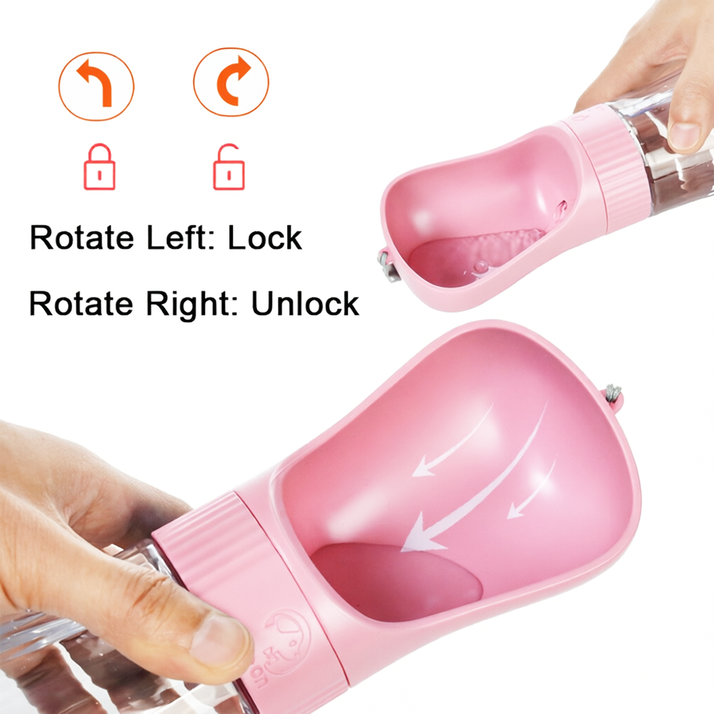 2 in 1 Dog Water Bottle Portab - Pet Supplies Plus recension och pris