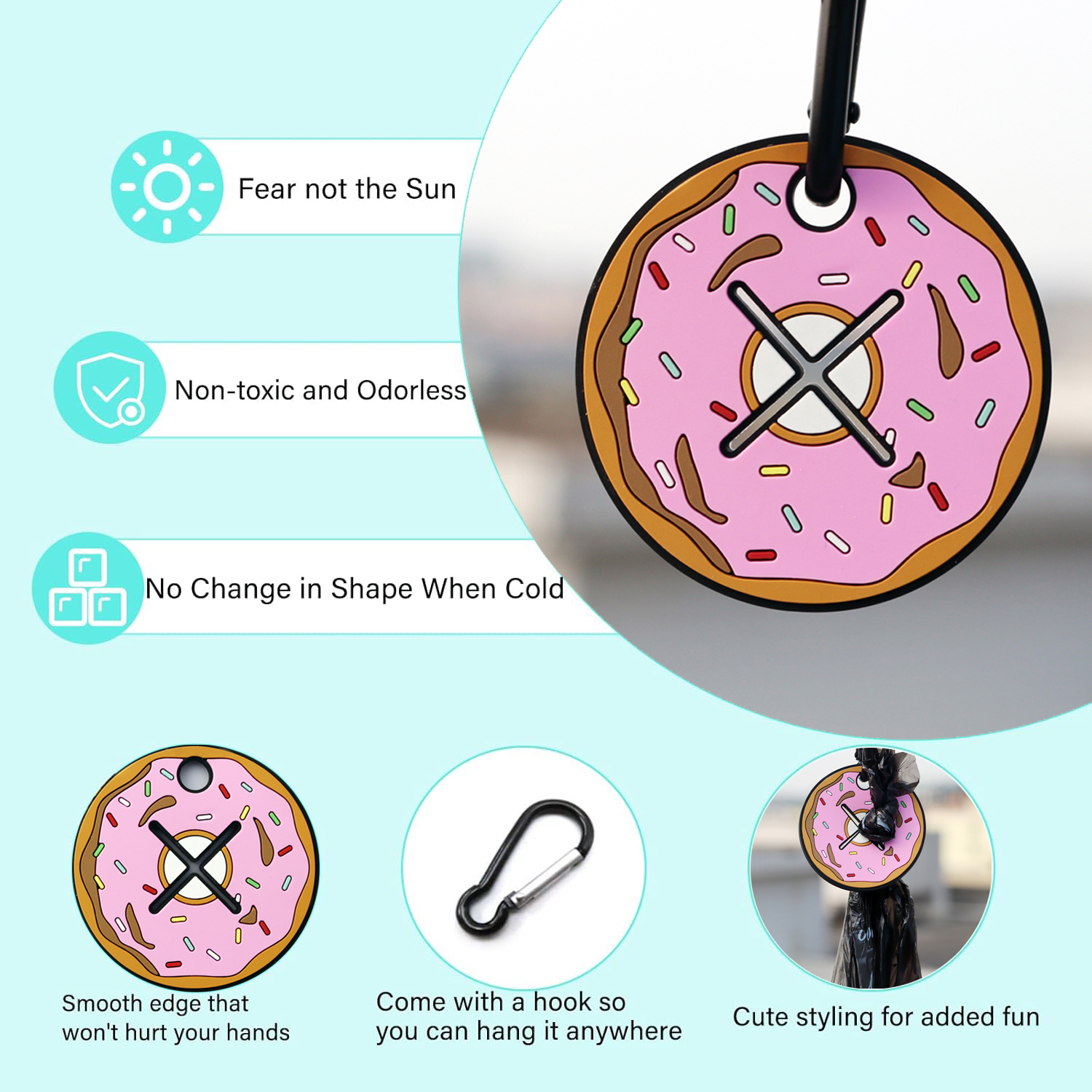 Pvc Pet Shit Bag Clip Dog Poop - Pet Supplies Dropshipping recension och pris